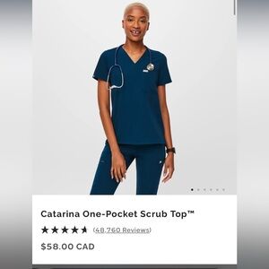 Deep reef figs scrub set